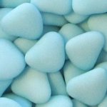 Bars  Bonbons Mariage Drage Coeur Chocolat Bleu