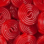 Bars à Bonbons Mariage Roues Réglisse Rouge
