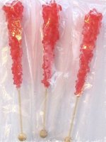 Bars à Bonbons Mariage Bâton Rock Sugar Fraise