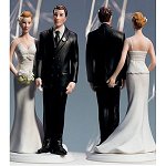 Figurines Couple de Maris pour Gteaux de Mariage