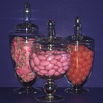 Bonbons Couleur Rose - Bars à Bonbons Mariage