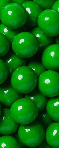 Voir bonbons couleur vert