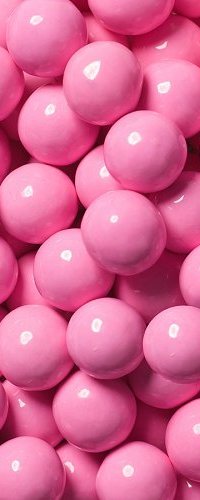 Voir bonbons couleur rose