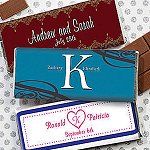 Bonbonnires Mariage - Barres Chocolates Personnalises