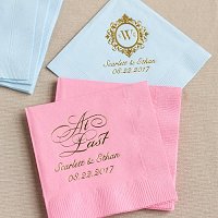 Rceptions de Mariage Serviettes de Table Personalises