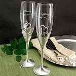 Rceptions de Mariage Flutes  Champagnes Personalises