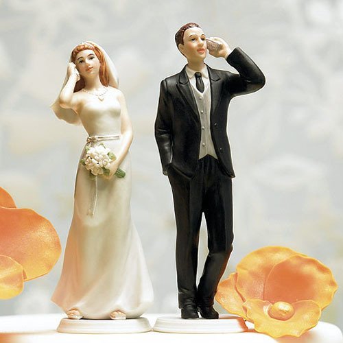 Figurines Couple de Maris pour Gteaux de Mariage